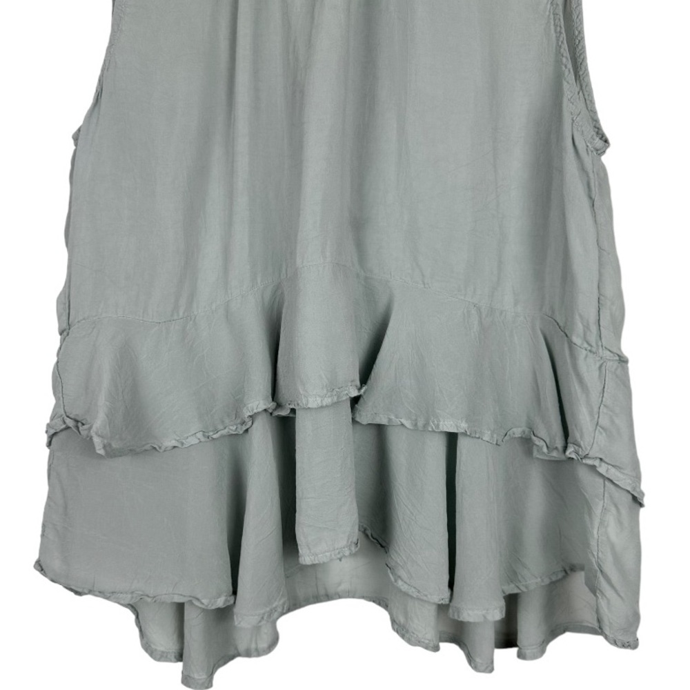 Maven West Ruffle Neck Blouse Size Large - Picture 3 of 9
